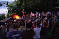 Campfire Fun Every Evening